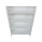 International Concepts Shaker Bookcase, 60"H, White SH08-3226A - alternate 2